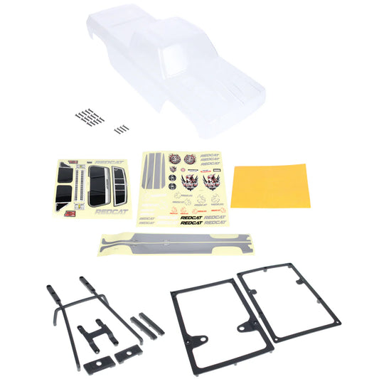 Redcat Racing Valkyrie MT Body Clear RER38826