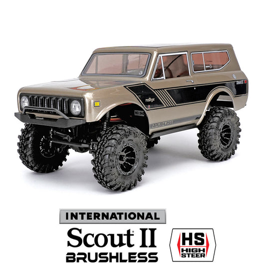 Ascent-18 International Scout II Brushless Rock Crawler - Gold Dust