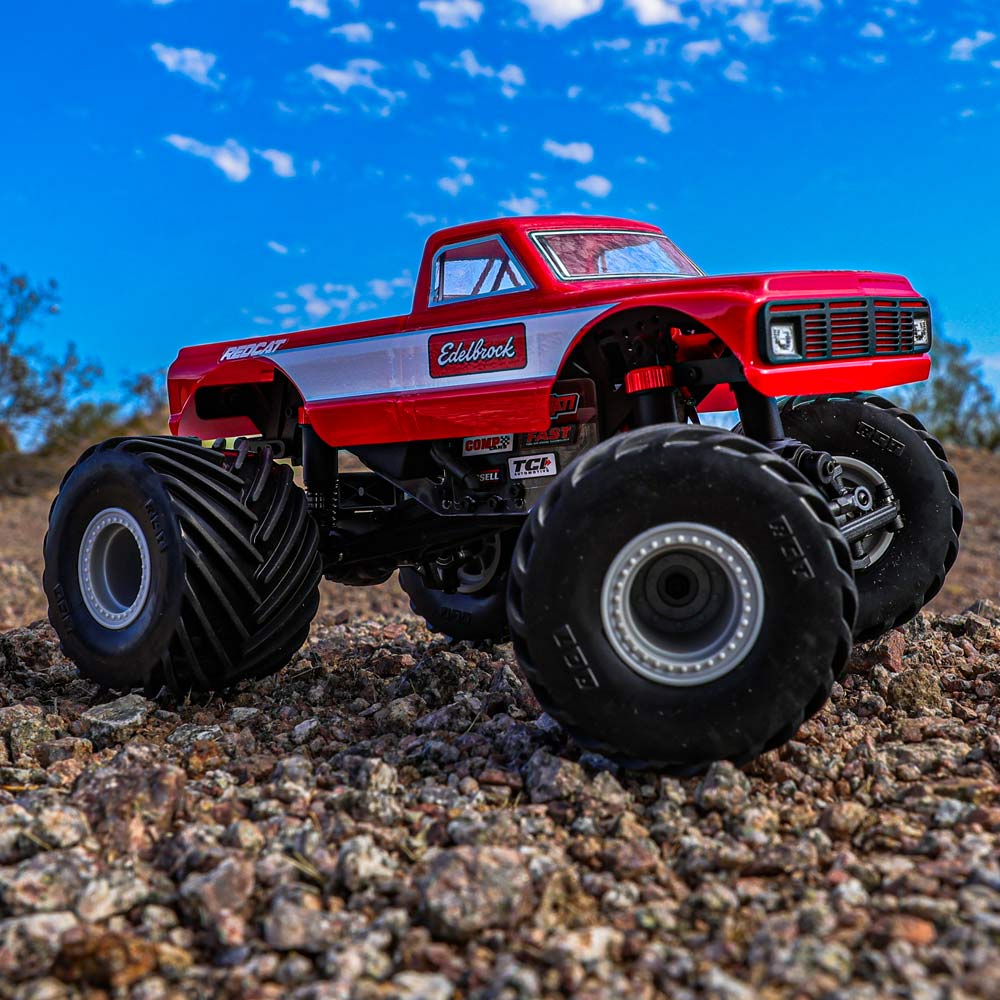 Redcat MT-18 - 1/18 Scale Brushed Electric Monster Truck Edelbrock RER33540