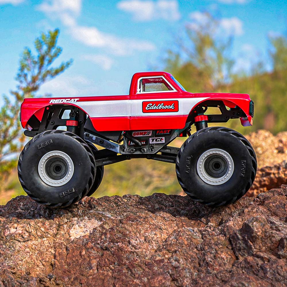 Redcat MT-18 - 1/18 Scale Brushed Electric Monster Truck Edelbrock RER33540