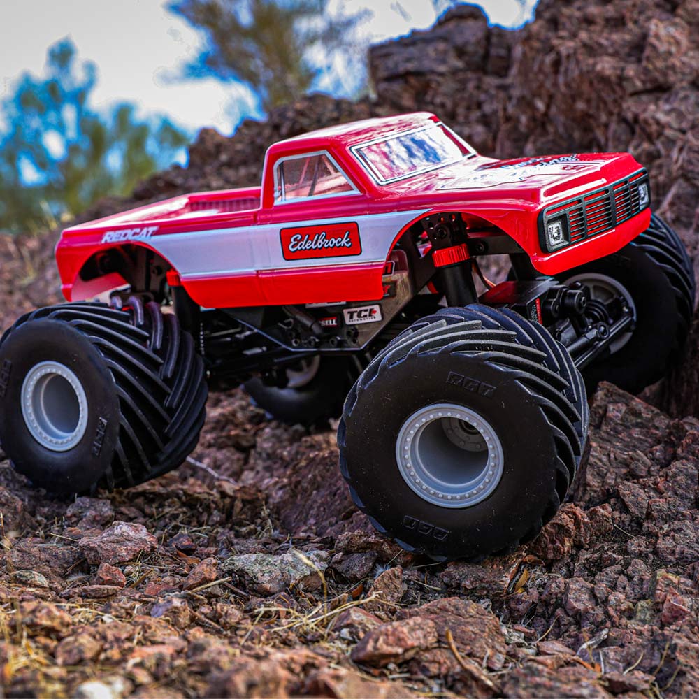 Redcat MT-18 - 1/18 Scale Brushed Electric Monster Truck Edelbrock RER33540