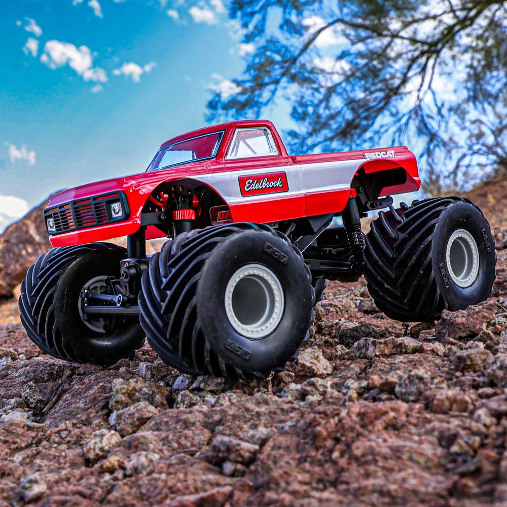 Redcat MT-18 - 1/18 Scale Brushed Electric Monster Truck Edelbrock RER33540