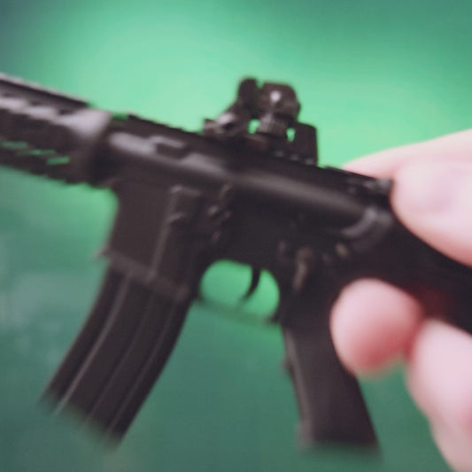 GOATGUNS  MINIATURE 1:3 AR15 Model AR-BLACK
