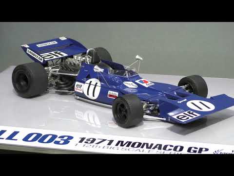 91001 Tamiya Tyrrell 003 Formula One Plastic Model Kit, 1/12 Scale