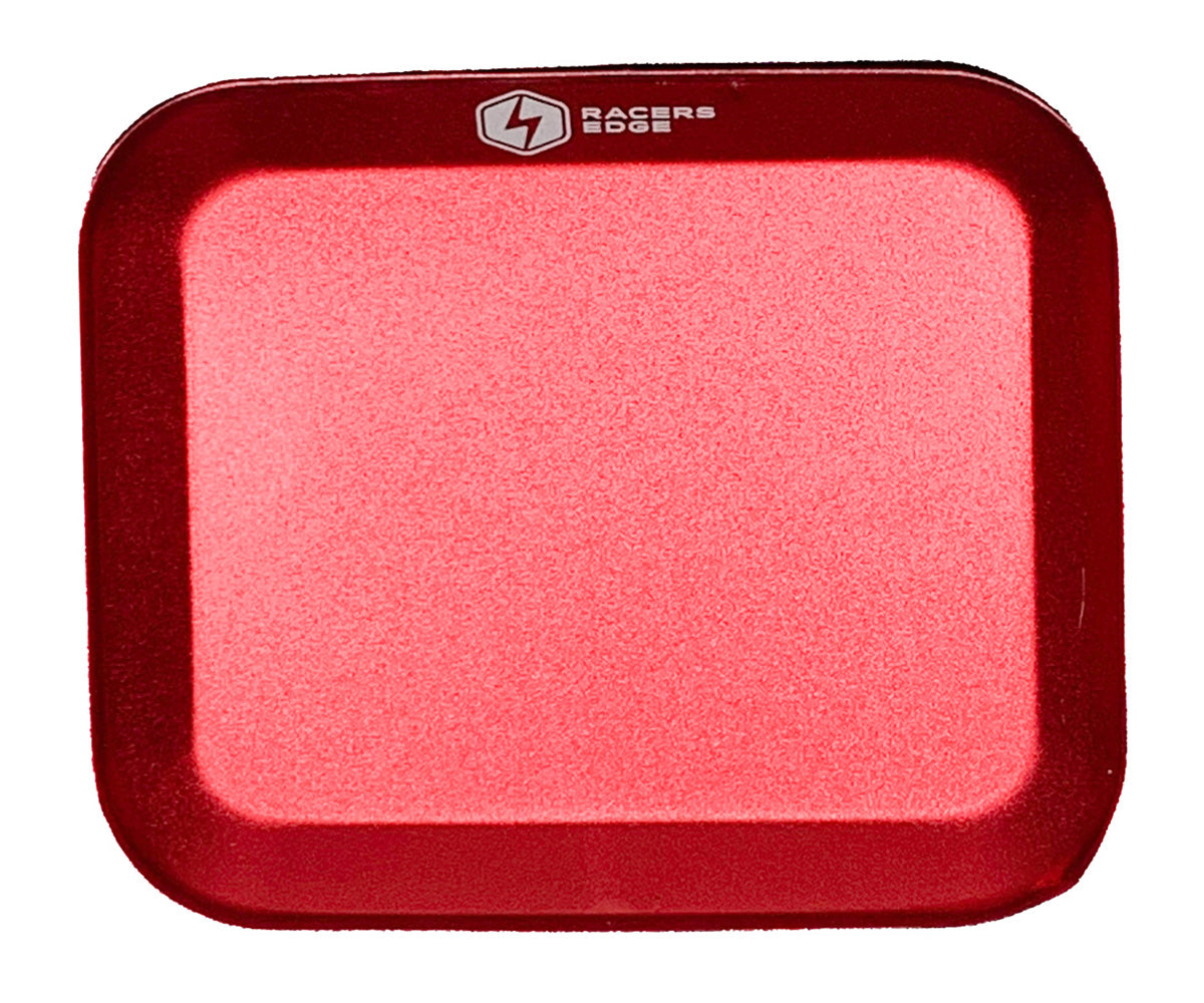 RACERS EDGE Aluminum Alloy Magnetic Screw Tray Red RCE7250R