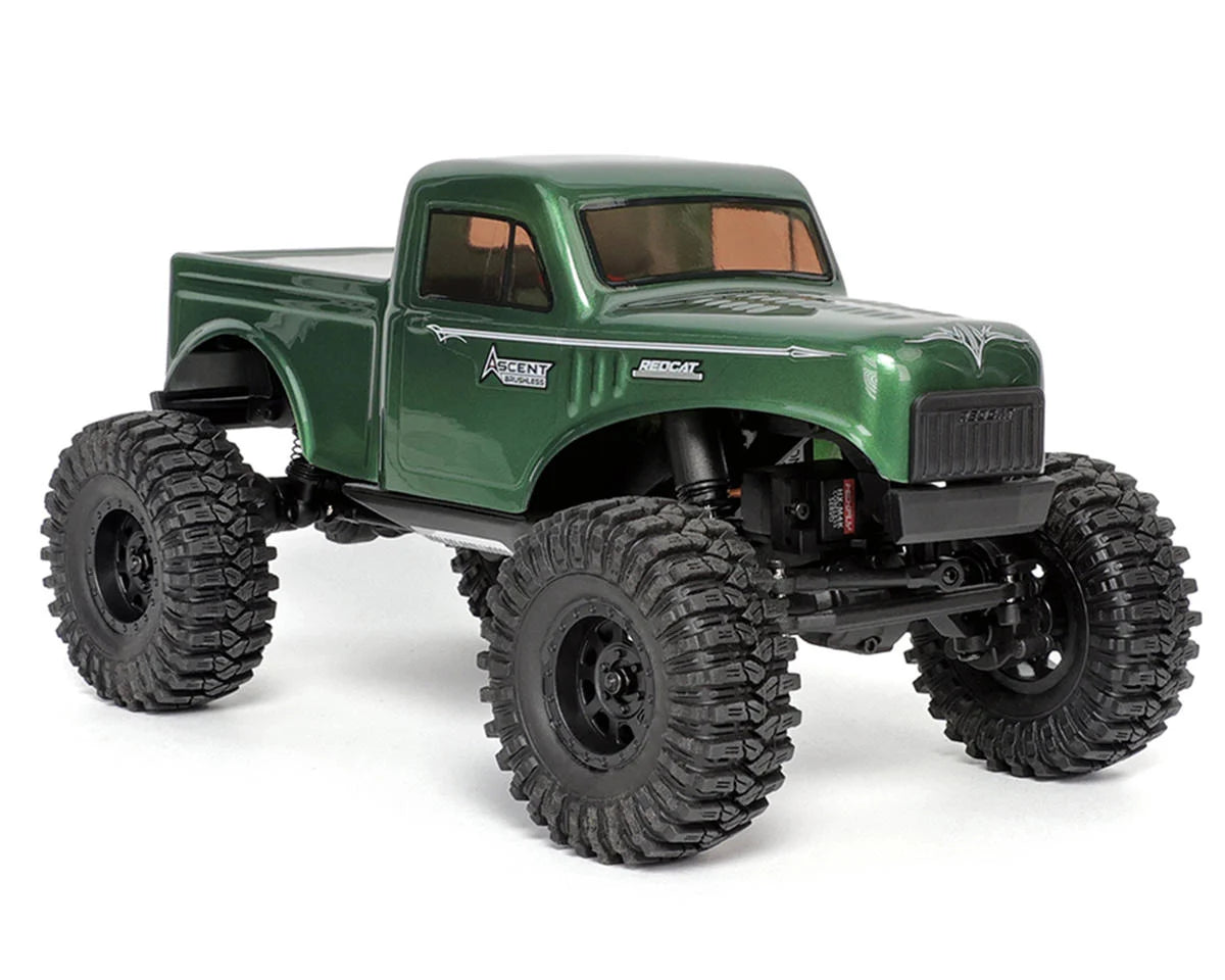 Redcat Racing Ascent-18 Brushless Rock Crawler - Green RER39150