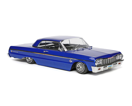 Redcat SixtyFour-18 1964 Chevrolet Impala SS 1/18 Hopping Lowrider Blue RER44935