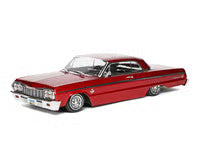 Redcat SixtyFour-18 1964 Chevrolet Impala SS 1/18 Hopping Lowrider Red RER44937