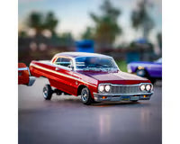 Redcat SixtyFour-18 1964 Chevrolet Impala SS 1/18 Hopping Lowrider Red RER44937