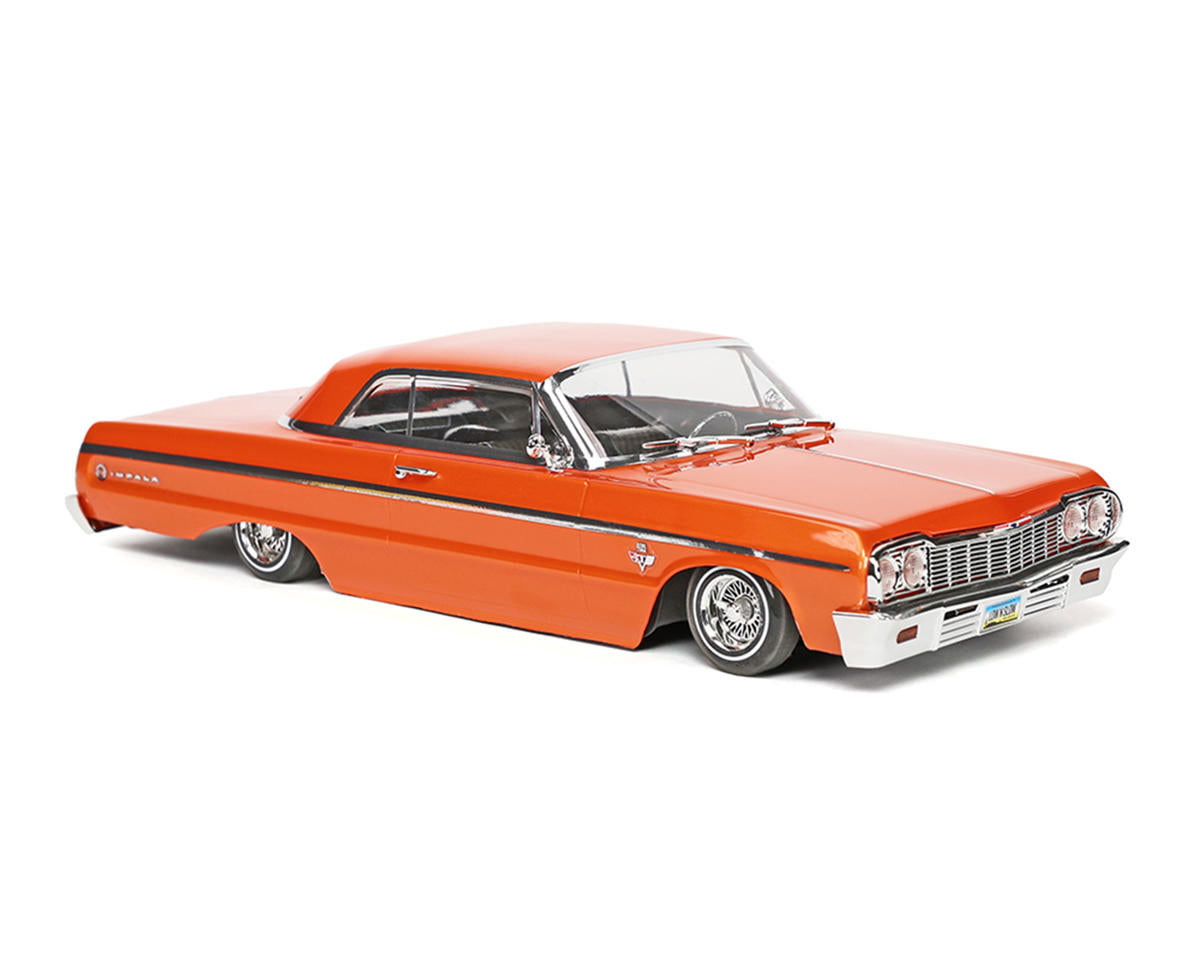 Redcat SixtyFour-18 1964 Chevrolet Impala SS 1/18 Hopping Lowrider Orange RER44938