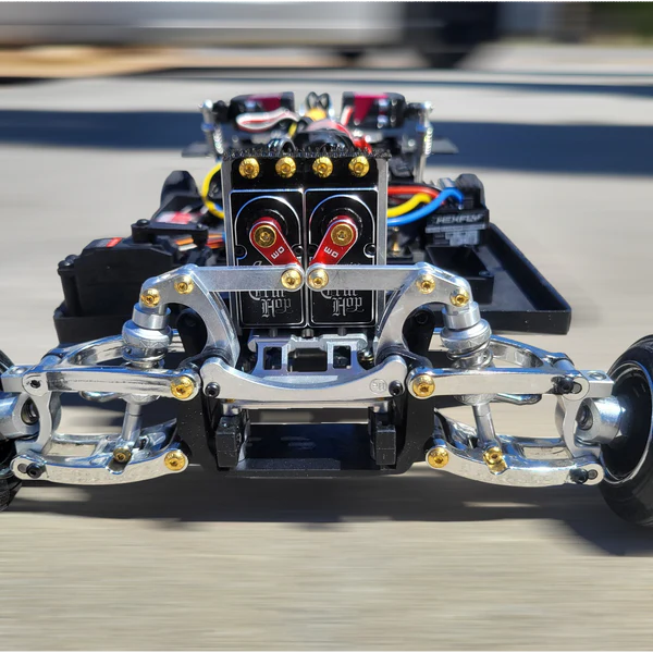 RC HOP SHOP Monte Carlo Aluminum front dual servo kit