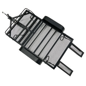 BOLD R/C 1/10 Scale Full Metal Car Hauler Trailer with LED Lights Black BOL5010