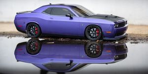 1/10 Scale Radio Controlled Electric Powered 4WD FAZER Mk2 FZ02L Series readyset DODGE Challenger SRT Hellcat Plum Crazy Purple 34415T1C