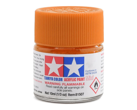 Tamiya X-6 Orange Acrylic Paint (10ml) 81506
