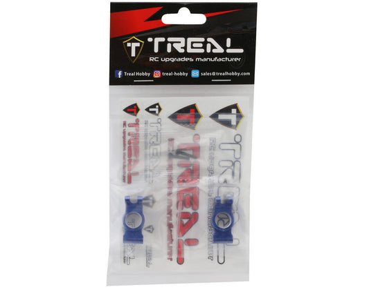 Treal Hobby Arrma Typhon/Granite Grom Aluminum Rear Hub Carriers Blue TLHTGRANITE-06