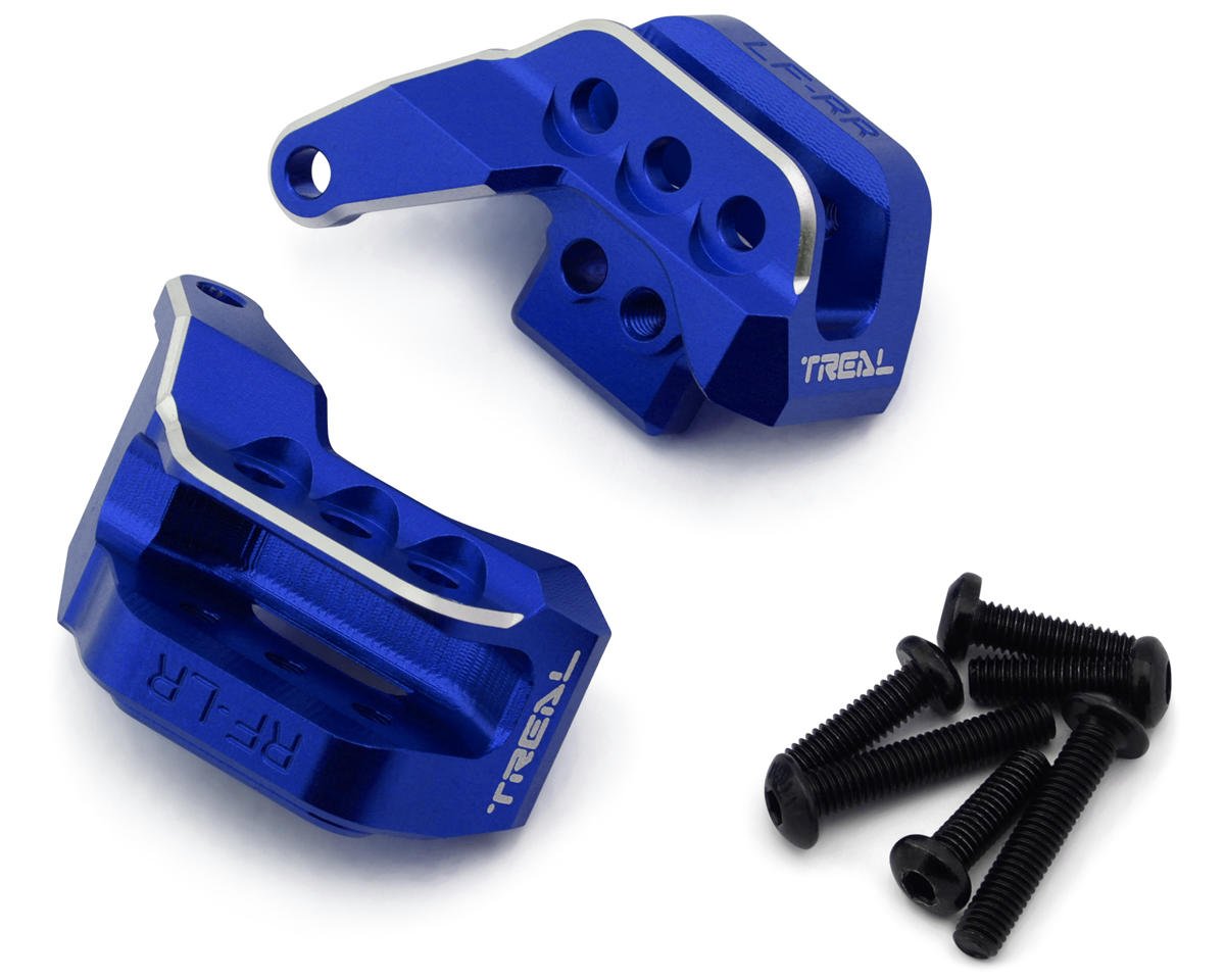 Treal Hobby 7075 Aluminum Blue Shock Mounts for Traxxas® Maxx® & Maxx Slash®