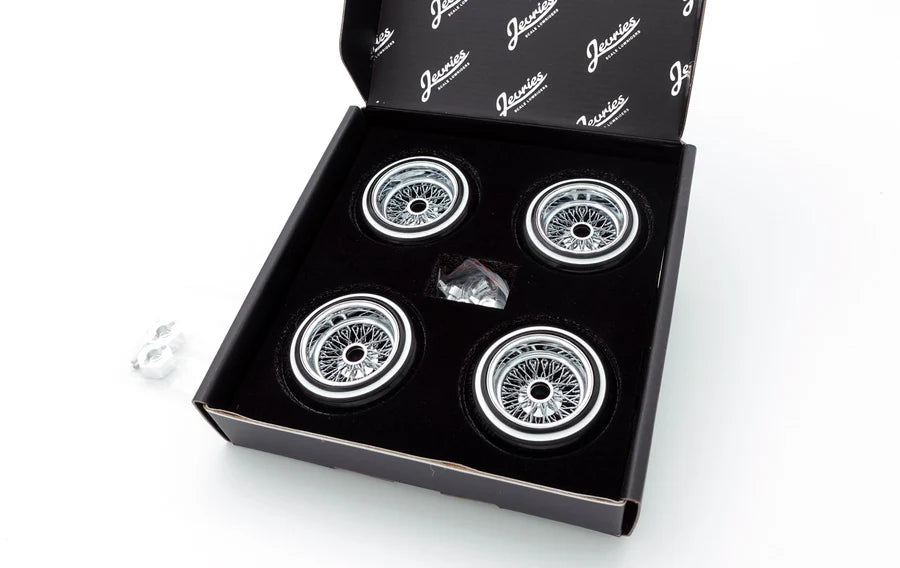 Jevries True 13's V2 Chrome Cross Lace 1/10th Wheels