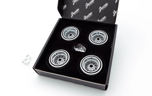 Jevries True 13's V2 Chrome Cross Lace 1/10th Wheels