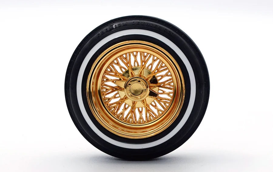 Jevries True V2 13's Gold Cross Lace 1/10th Wheels