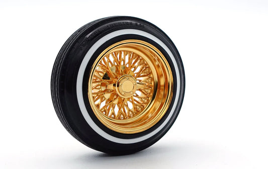 Jevries True V2 13's Gold Cross Lace 1/10th Wheels