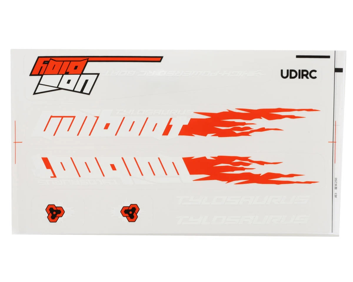 UDI RC Tylosaurus 25" High Speed Brushless Self-Righting RTR Electric Boat w/2.4GHz Radio, Battery & Charger