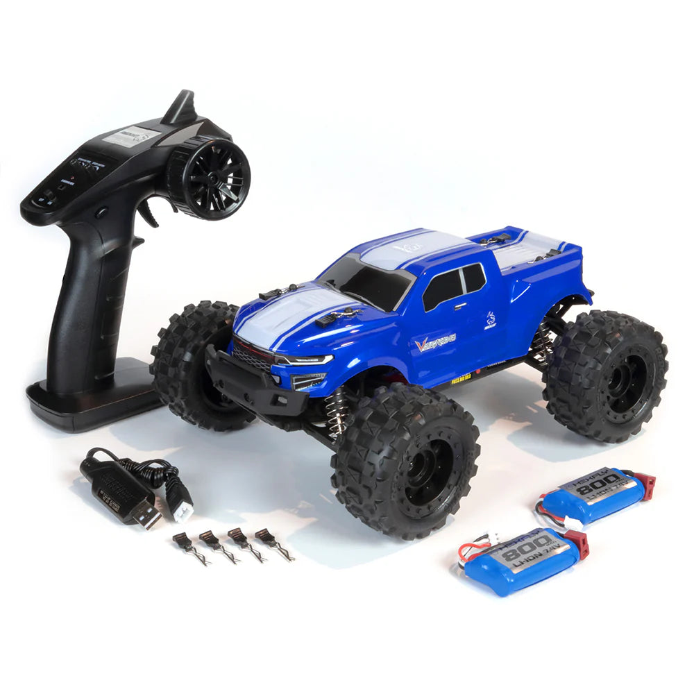 Redcat Racing Volcano-16 Brushed Blue Monster Truck RER13649
