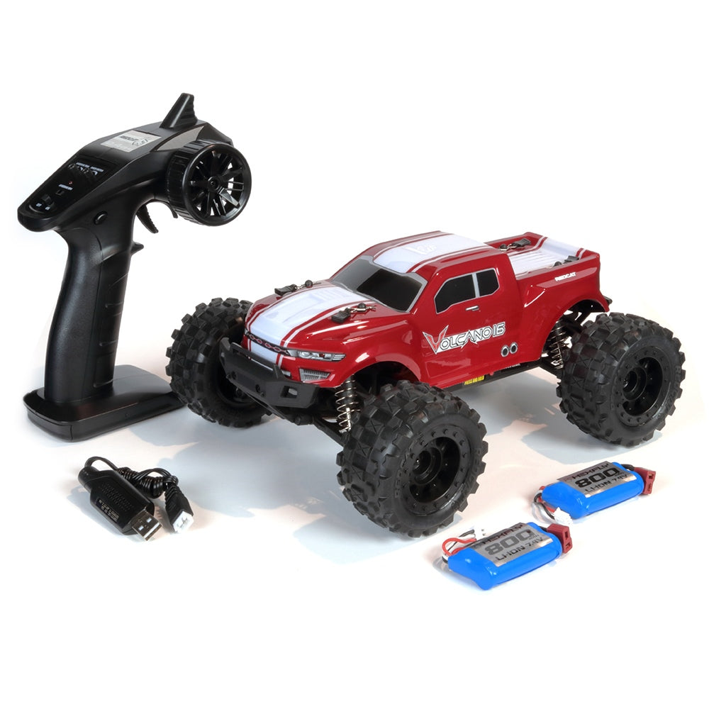 Redcat Racing Volcano-16 Red 1/16th Electric Truck RER13648