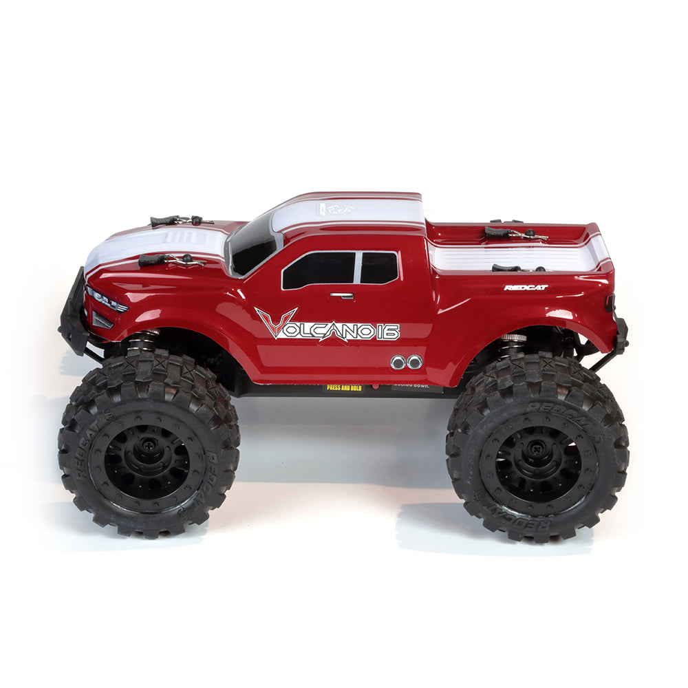 Redcat Racing Volcano-16 Red 1/16th Electric Truck RER13648