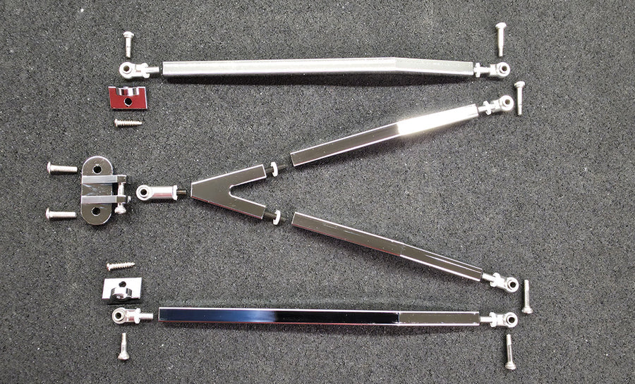 Jevries Y-Link suspension Kit - Chrome or Gold