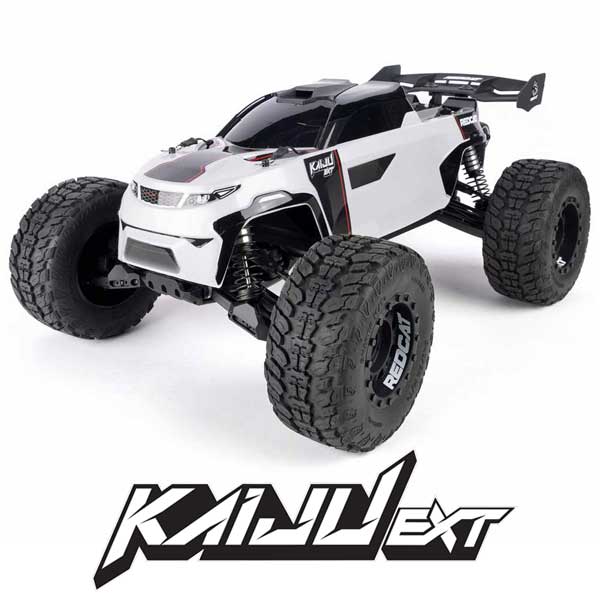 White-Kaiju-EXT Monster Truck 1/8 Scale Brushless Electric (Batteries & Charger NOT Included)