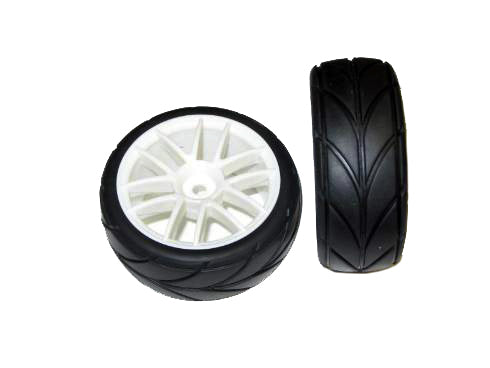 Redcat Racing 1/10th Mounted On-Road Tires 02020W