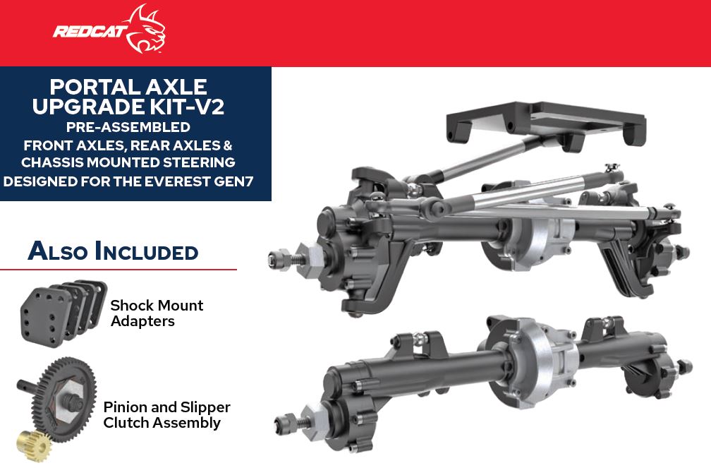 Portal Axle Kit Assembled V2 RER13366