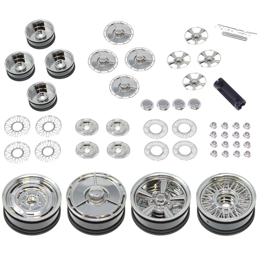 Redcat Racing MOD Wheels Chrome RER14737 Discontinued