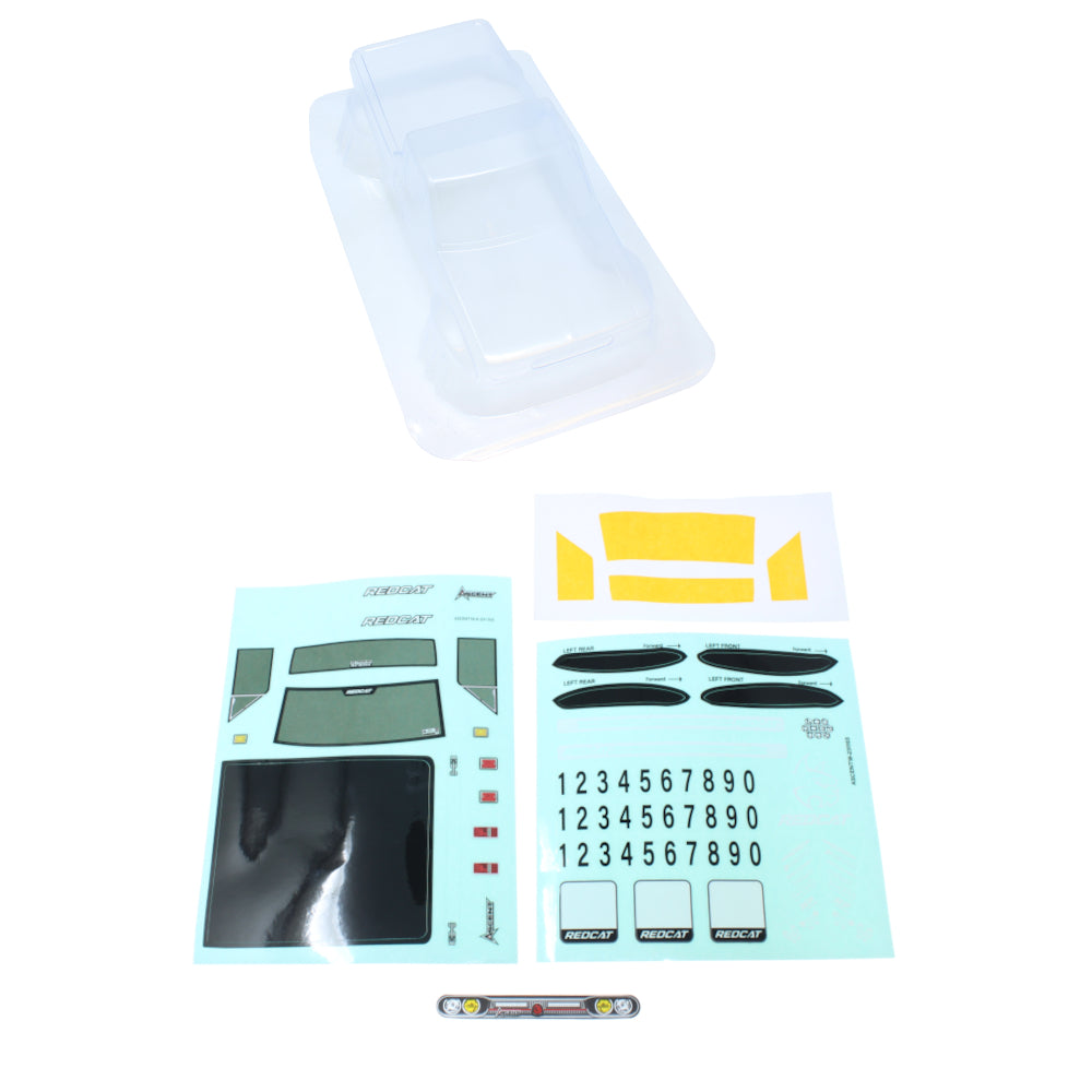 Redcat Racing Ascent 18 Crawler Body Clear RER29971