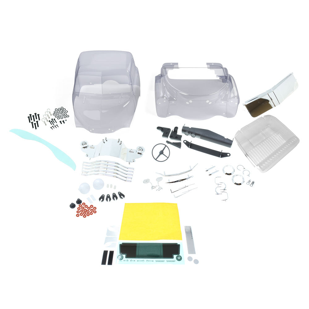 Redact Racing 1953 Chevrolet COE cab body set clear RER25702